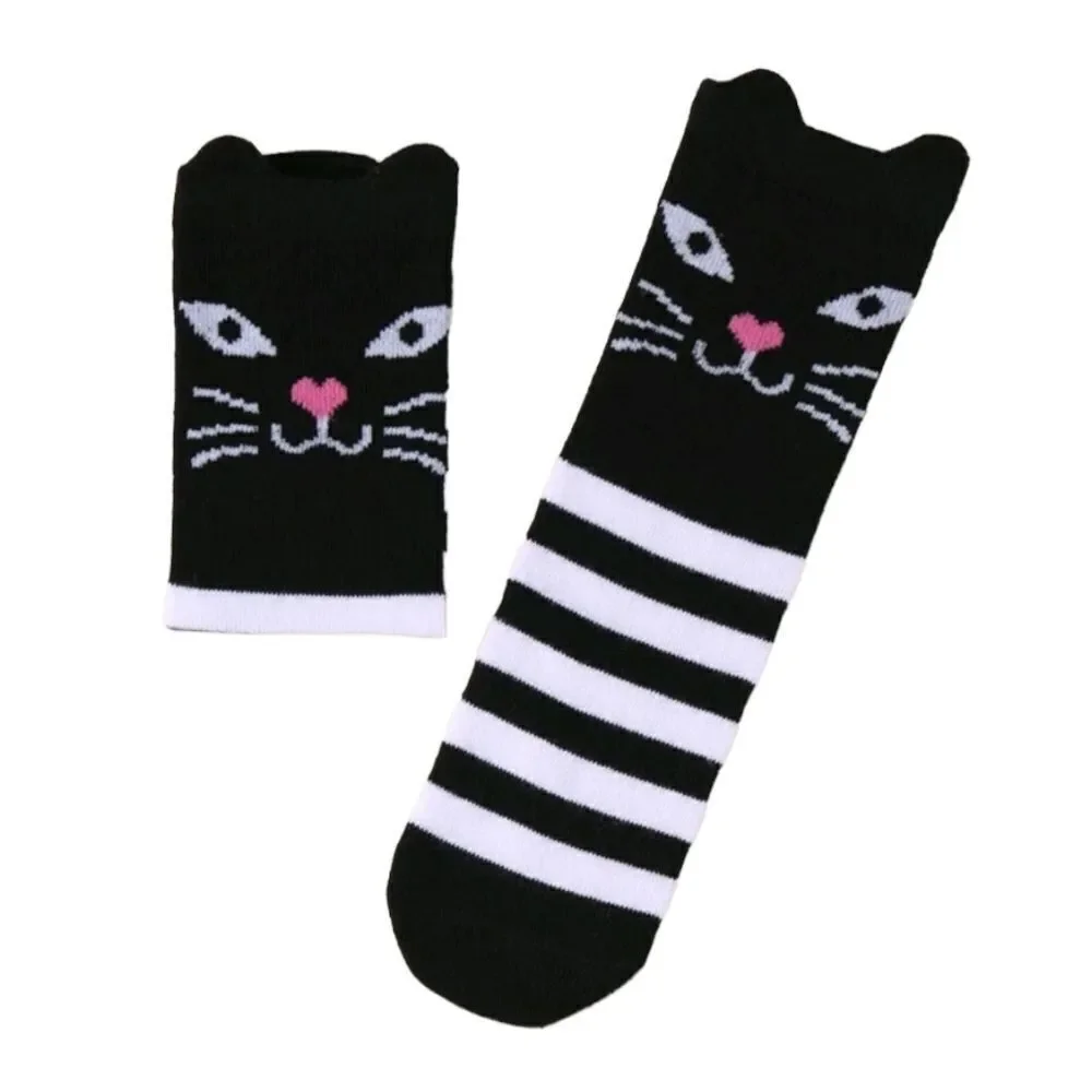 Cat 🐈‍⬛ Face Baby Socks